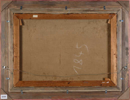 Рубо Франц Алексеевич. Кавказский мотив. Переправа через реку